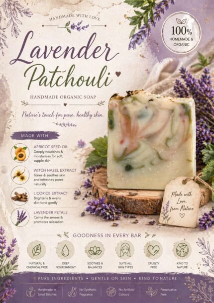 Lavender Patchouli Soap